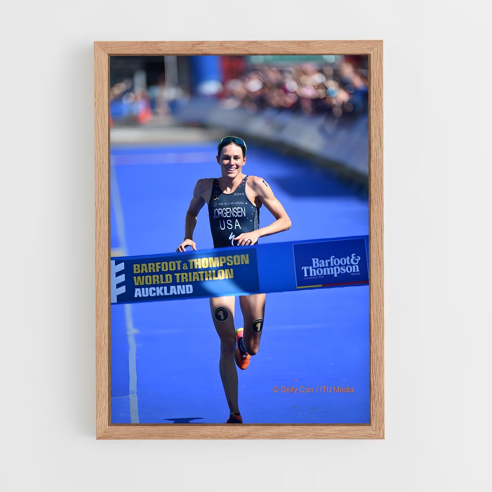 Poster La Course de Gwen – affiche Athlétisme (vue 4)